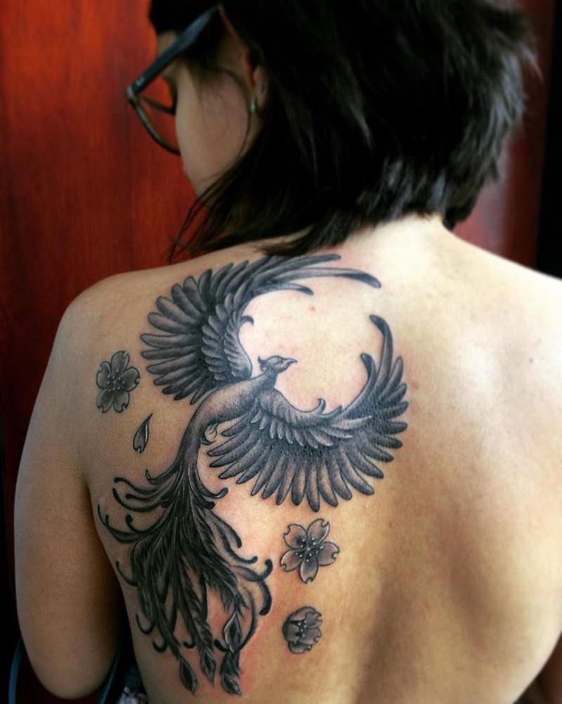 Phoenix Women Tattoos