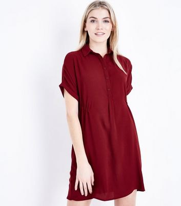 Short sleeve mini dress