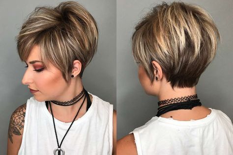 15 Stylish and Trendy Woman Short Haircuts 2018 |  stylish.