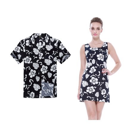 Black and white floral print mini shift dress