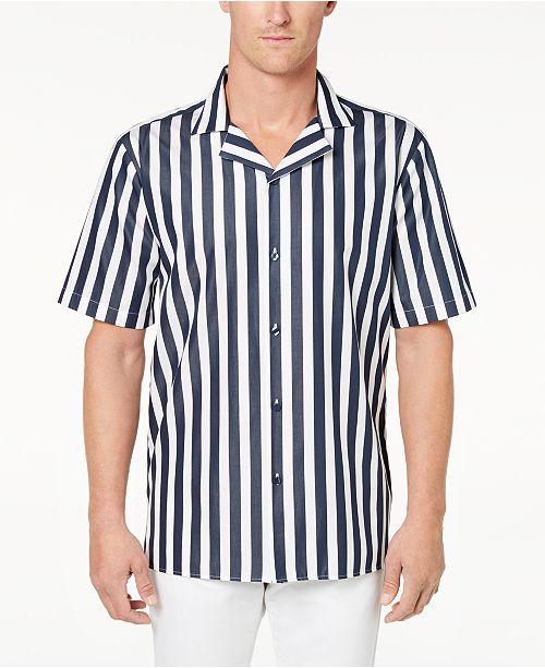 Calvin Klein Men's Striped Shirt & Reviews - Casual Button-Down.