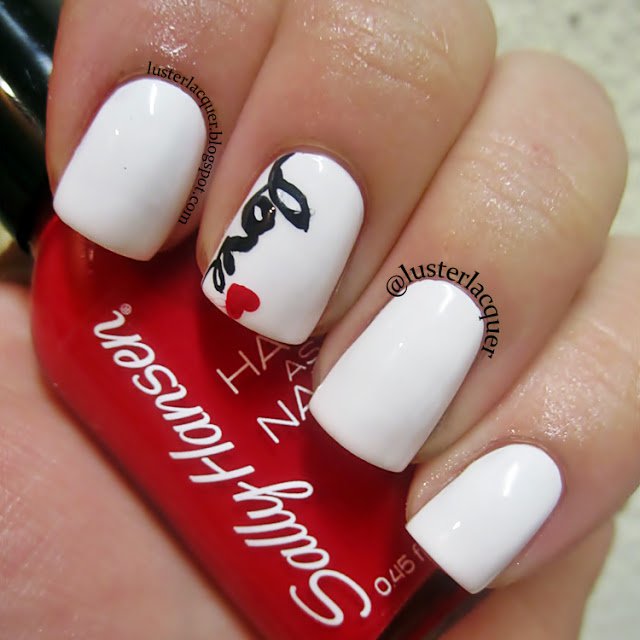 22 romantic nail designs for your Valentine's Day - Pretty Desig