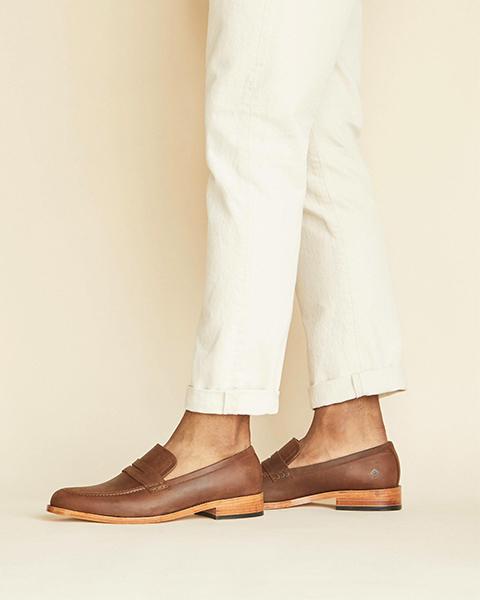 Men's Penny Loafers |  Ethically Made |  nisos