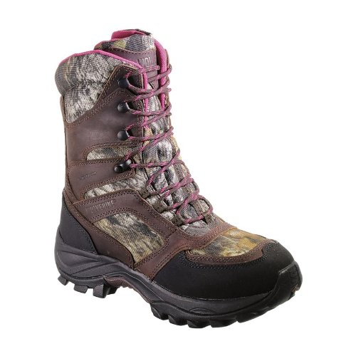 Wolverine Womens Panther Insulated Waterproof Hunting Boots Dark.