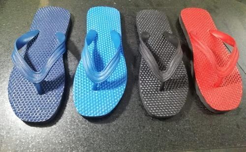 Rubber slippers for men, women and children - acupressure rubber band.