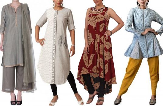 The trend of modern designer tunics Indian fashion Bl