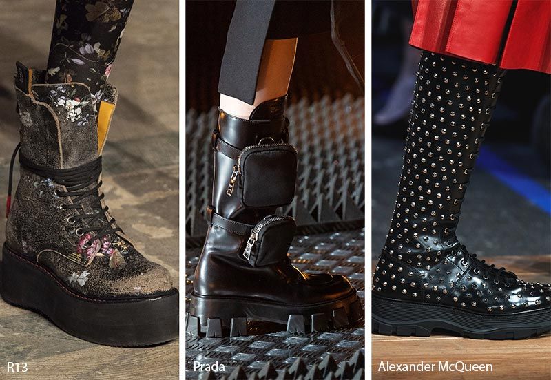 Fall/Winter 2020-2021 Shoe Trends |  Trend shoes, autumn winter.