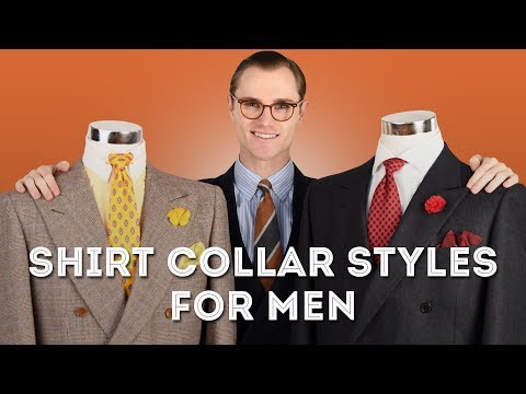 Shirt Collar Styles For Men: A Complete Guide - Point, Cutaway.