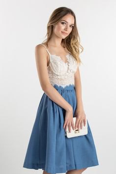 High Waist Lace Bralette Skirt