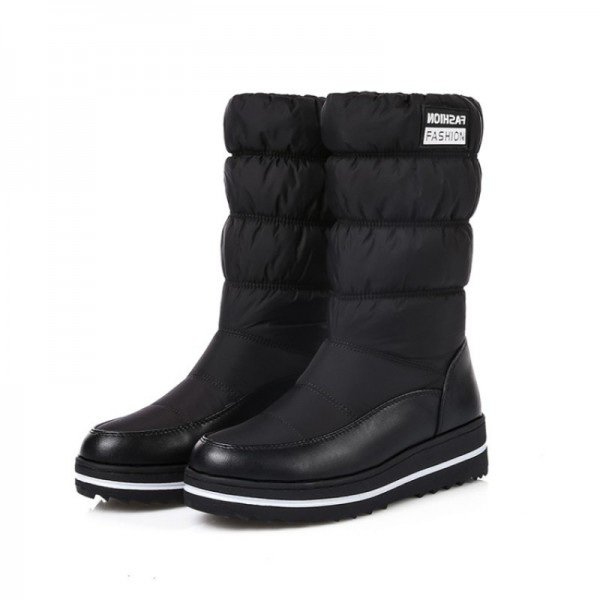 Buy NAUSK Plus Size New Snow Boots Women Warm Cotton Down Boots.