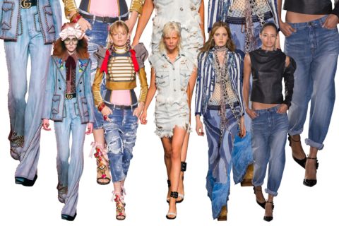 Spring 2017 trend report: The coolest new ways to wear denim.