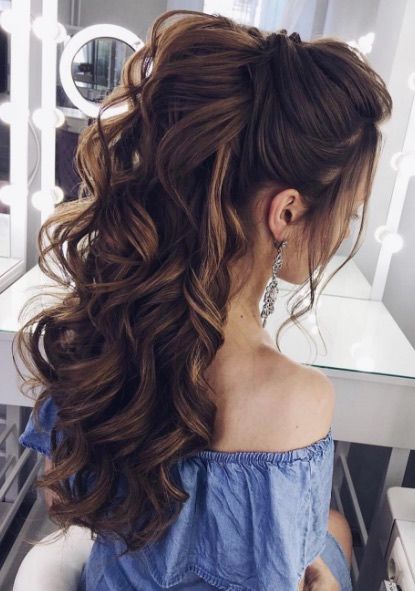 Wedding hairstyle inspiration - lavish.pro |  hairstyles, long.