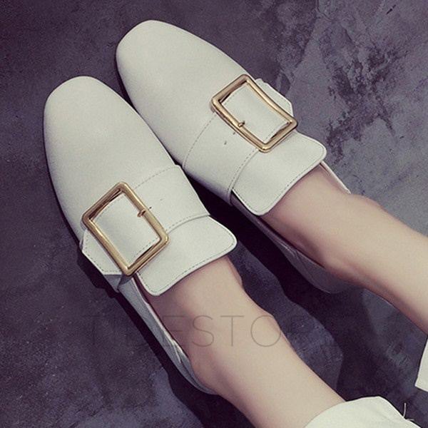 white loafers with wide leg linen pants