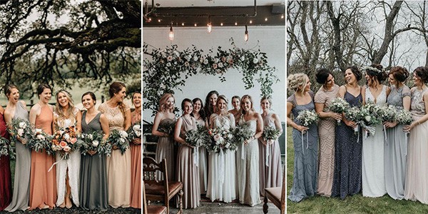 Trending Top 20 Mix and Match Bridesmaid Dresses for 2019.
