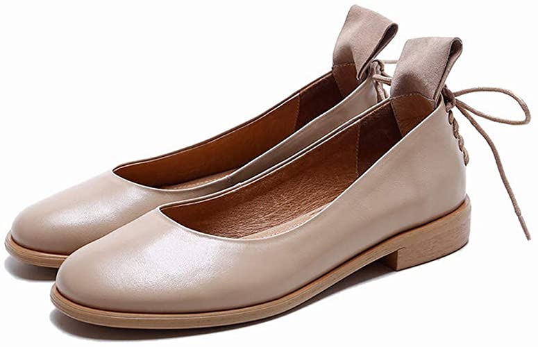 Amazon.com |  LanYee Shoes Women Leather Women Flats Casual Ladies.