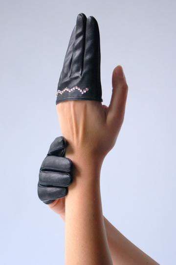 Only half finger gloves - Ines Glov
