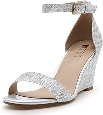 Amazon.com |  IDIFU Women's Classic Wedge Heels Sandals 3 Inches.