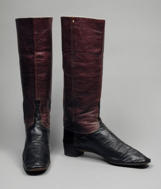 Pair of men's dress rubber boots |  LACMA Collections |  Boots .