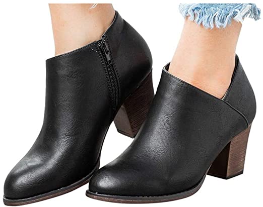 Amazon.com: Hemlock High Heels Ankle Boots, Women's Women's Boots.