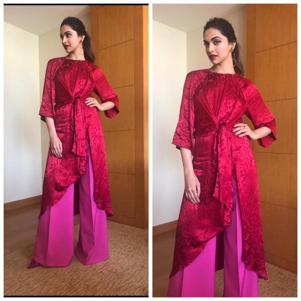 Red and Pink: The hot color combo followed by the Bollywood.