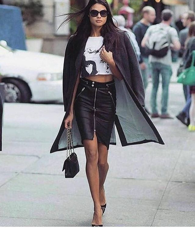 Best leather skirts ideas