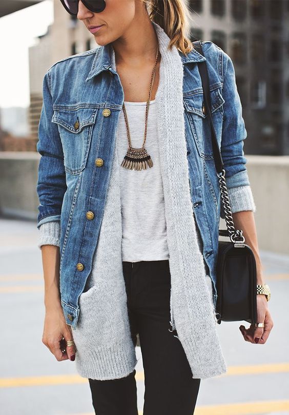 15 Inspirational Fabulous Denim for the fall season that is awesome.
