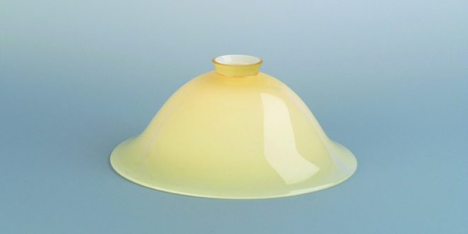 Glass lampshades better illuminate the workplace