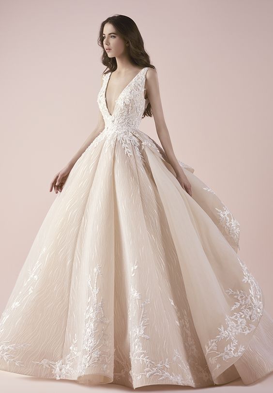 Wedding Dress Inspiration - Saiid Kobeisy - MODwedding |  Wedding.