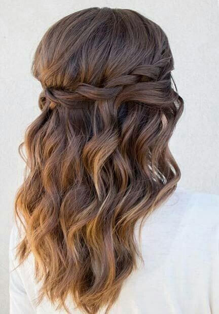 Half Up Half Down hairstyle for special occasions