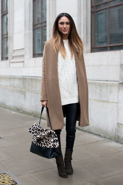 How to Style Sweater Coat