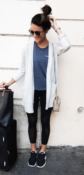 How to style a white knit sweater