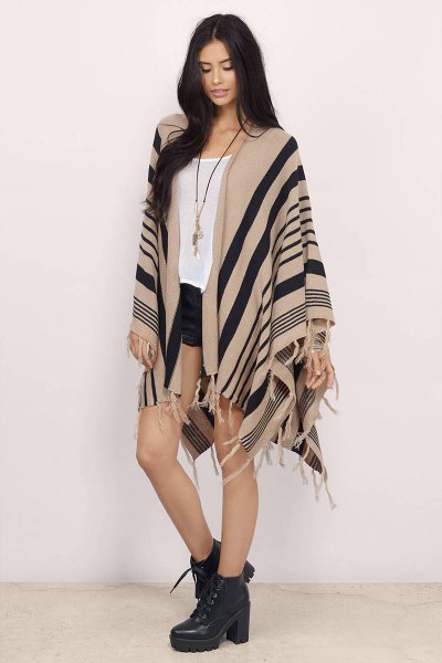 How to wear a blanket cardigan