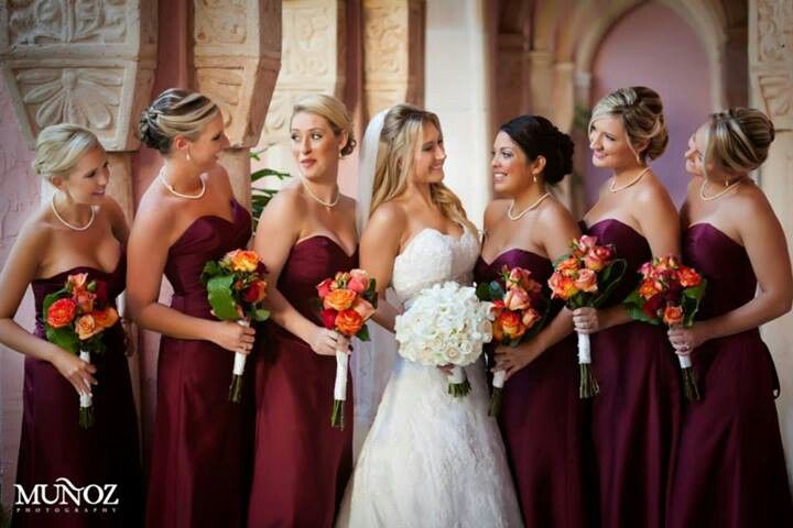 Love these bridesmaid dresses!  But it doesn't have to be strapless.