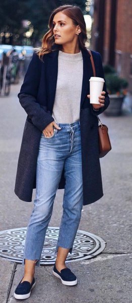 Navy shoes outfit ideas