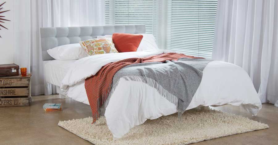 Tufted bedding choice for stylish sleep
