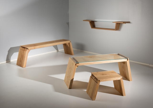 Wooden furniture design highlights Visual appeal
