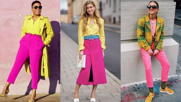 Yes!  You can wear pink and yellow together and look amazing Ch