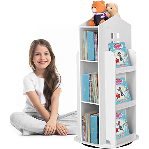 Children’s bookshelf for easy book handling