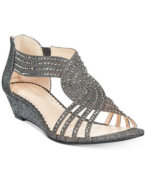 Charter Club Ginifur Wedge Sandals, Made for Macy's & Reviews.