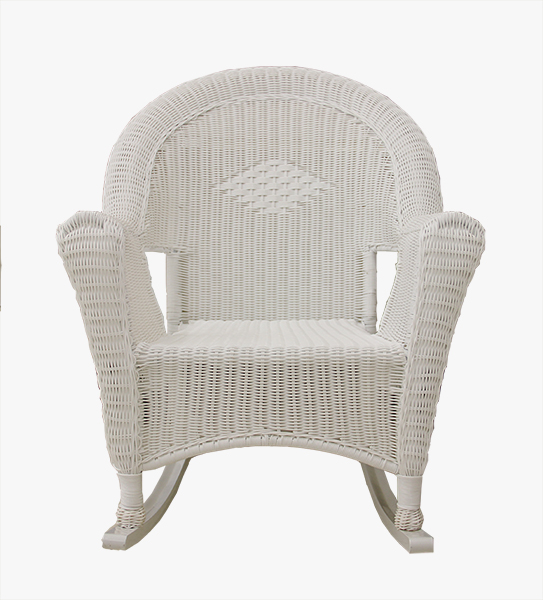 White wicker furniture – a graceful choice