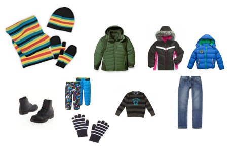 Set of winter clothes CHILD 3 YES
