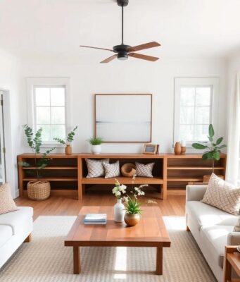 Charming Farmhouse Living Rooms: Embracing Wooden Coffee Tables for Cozy Elegance Charming Farmhouse Living Rooms: Embracing Wooden Coffee Tables for Cozy Elegance