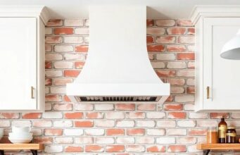 Charming Farmhouse Kitchens: The Timeless Appeal of Brick Backsplashes Charming Farmhouse Kitchens: The Timeless Appeal of Brick Backsplashes