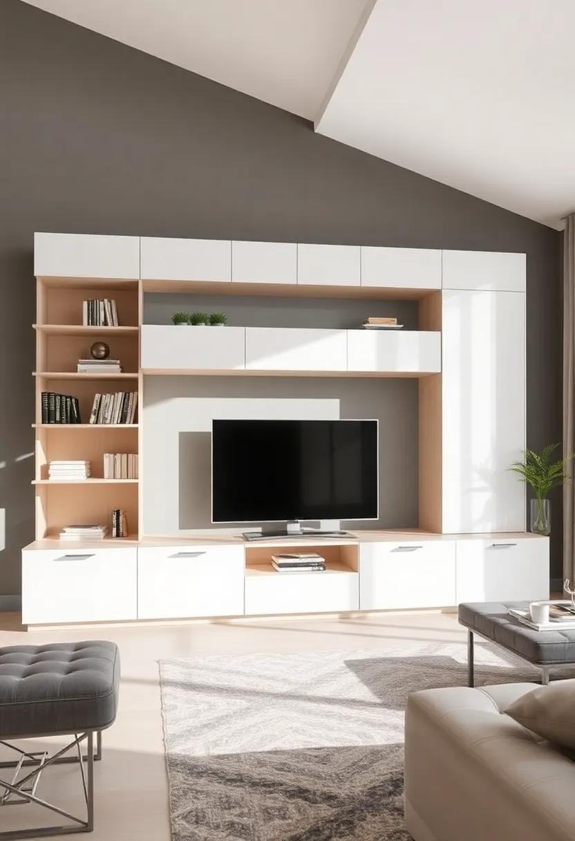 Maximize Style and Function: Discover Living Room Wall Units with Smart Storage Solutions