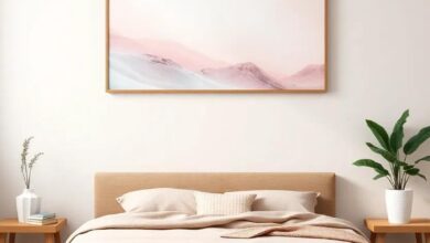 Transform Your Space: Embracing the Serenity of Pastel-Toned Bedroom Wall Art