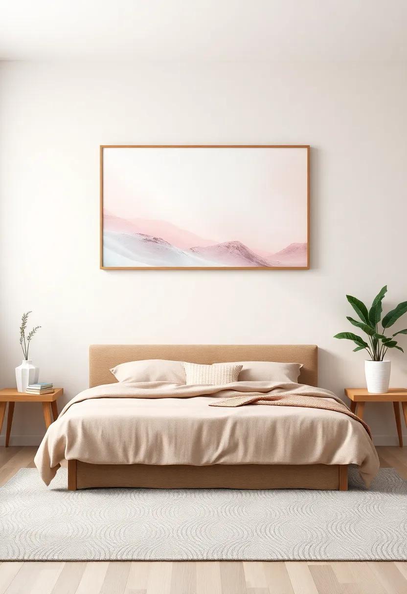 Transform Your Space: Embracing the Serenity of Pastel-Toned Bedroom Wall Art