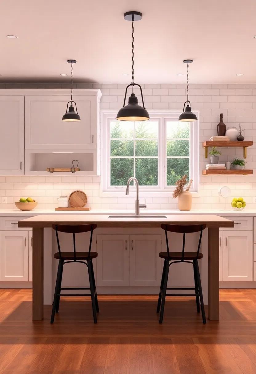 Illuminate Your Farmhouse Kitchen: Stylish Lighting Ideas for a Cozy Atmosphere