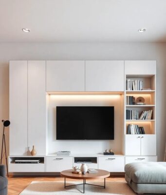 Maximize Space: Discover Stylish Living Room Wall Units with Hidden Storage Solutions Maximize Space: Discover Stylish Living Room Wall Units with Hidden Storage Solutions