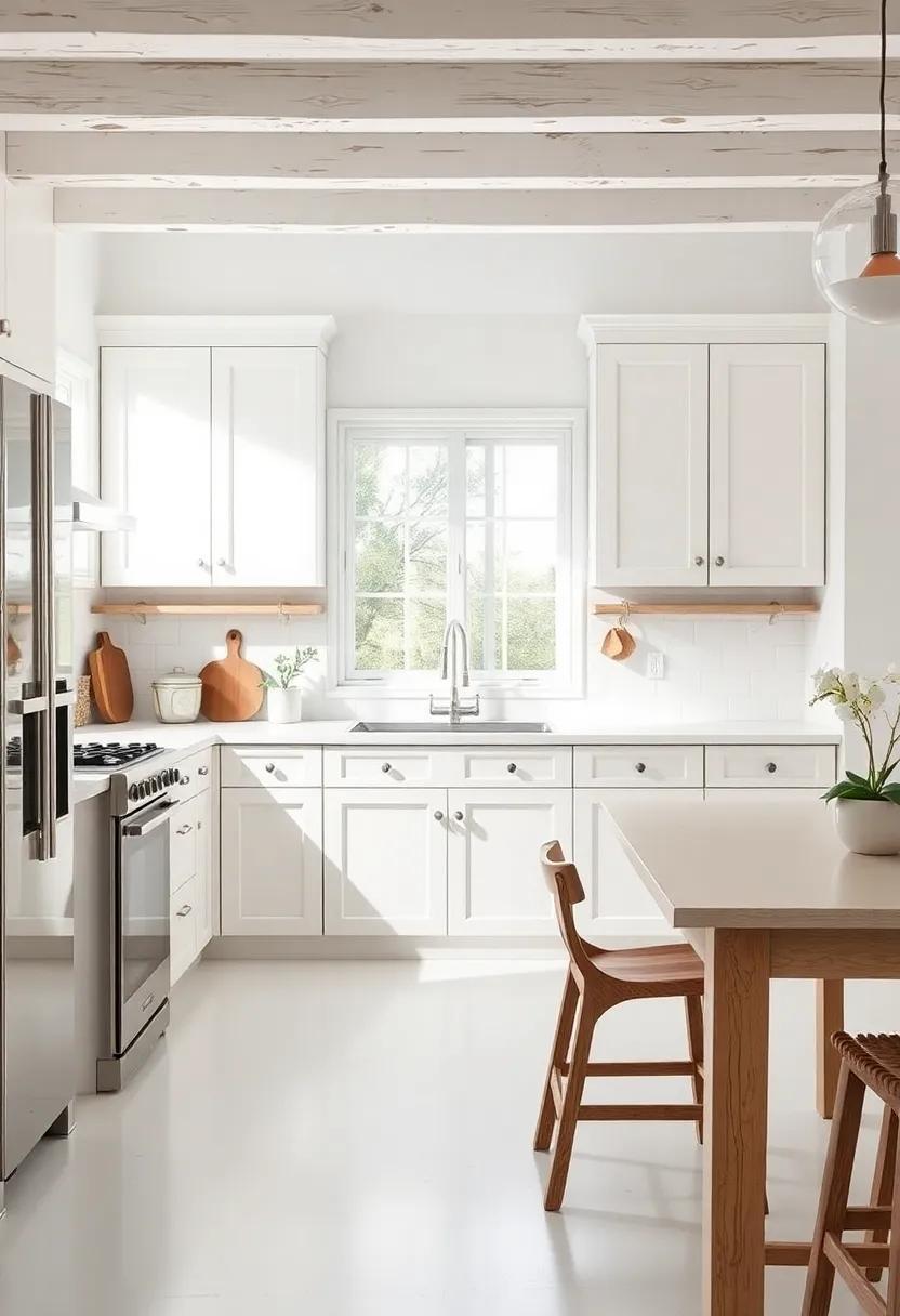 Embracing Rustic Charm: The Timeless Allure of White in Kitchen Design