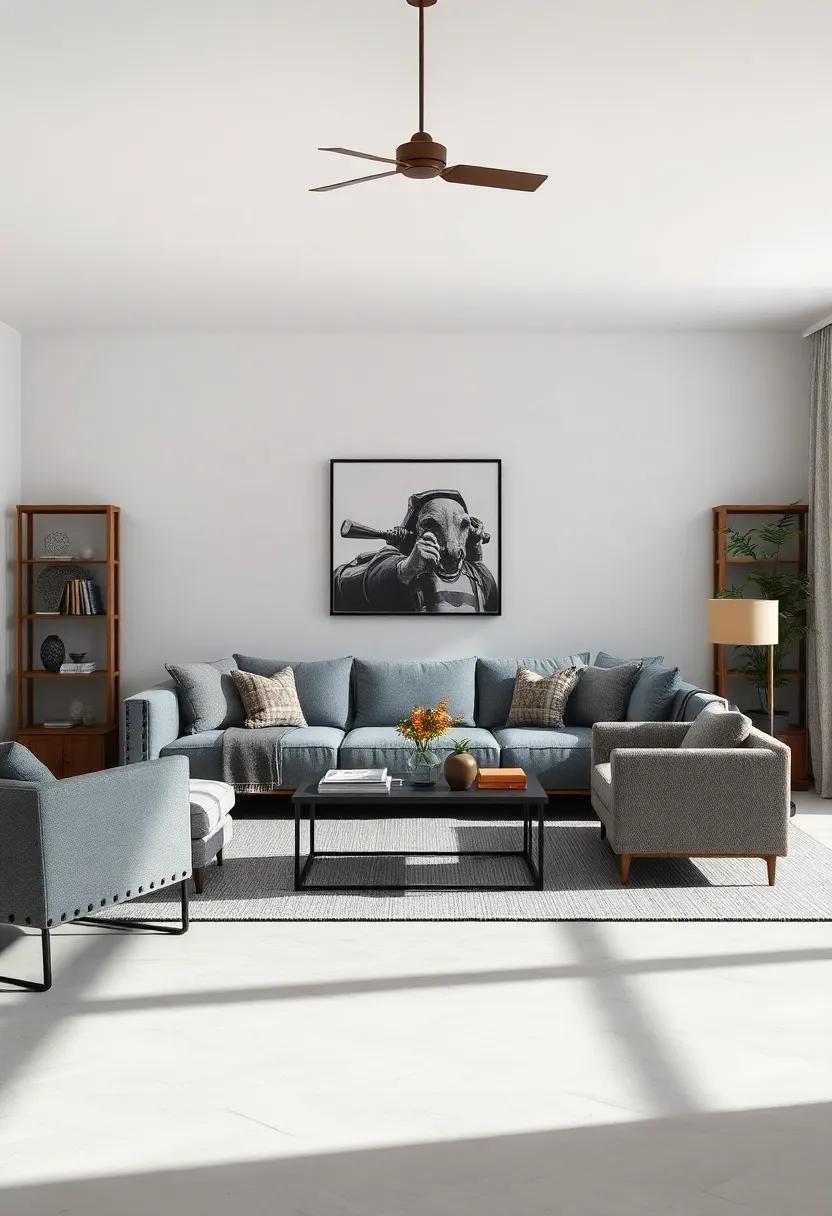 Maximizing Comfort: Crafting a Stylish Living Room with Oversized Furniture for Men